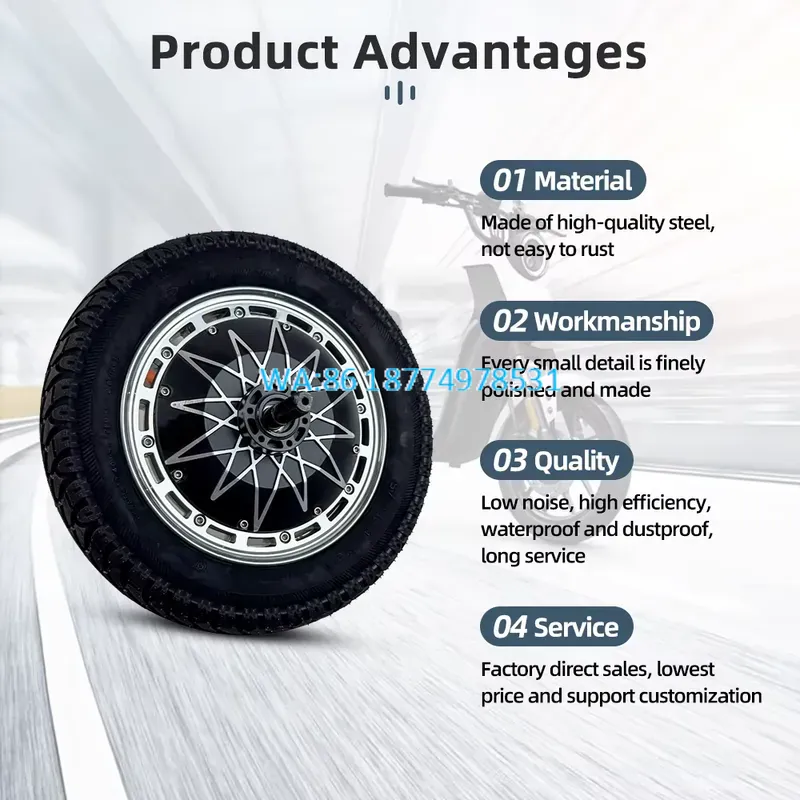 محرك محور دراجة Wmwmnu عالي ال - مراجعة 60V 5000W Brushless Hub Motor وسعره