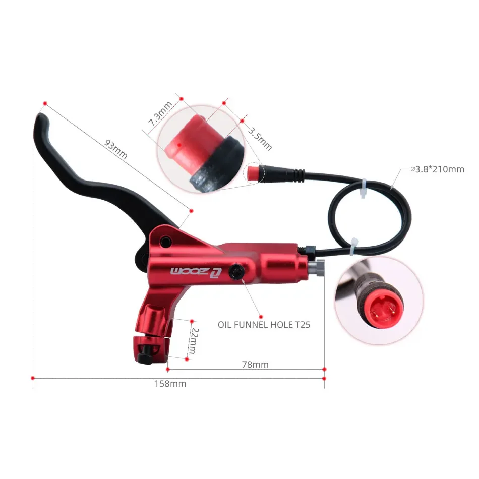 قرص تكبير هيدروليكي لسكوتر كهر - مراجعة Zoom Hydraulic Brake 4 Piston E-Scooter وسعره