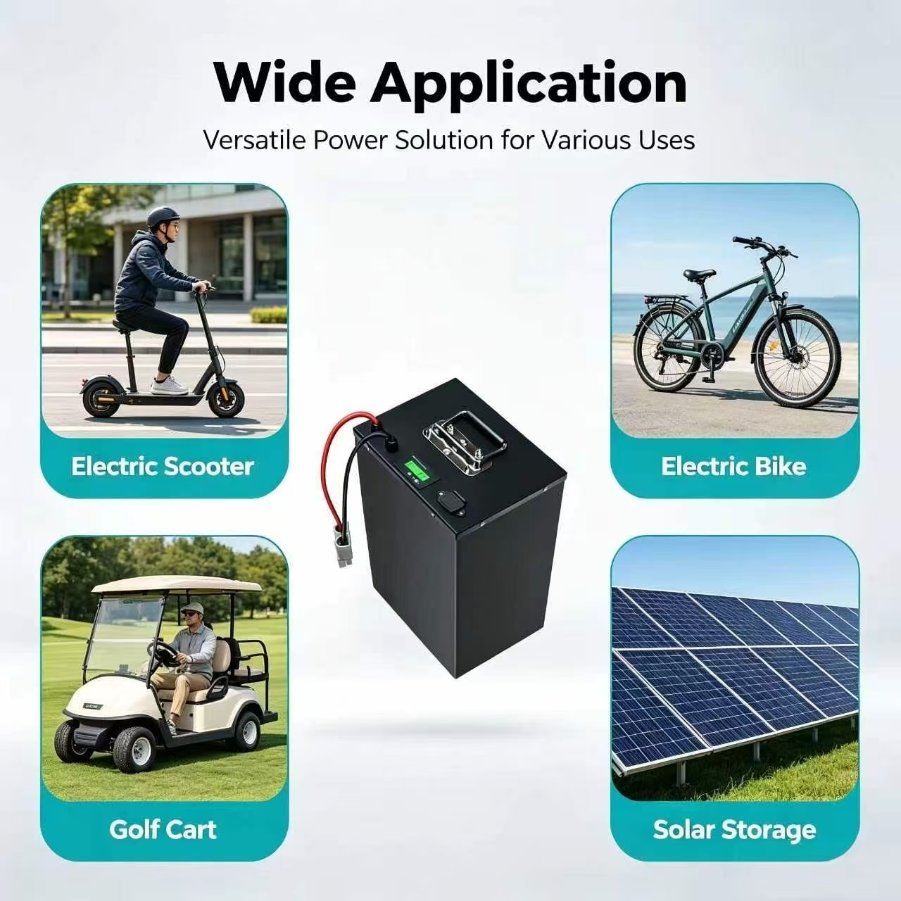 بطارية ليثيوم أيون 20S 72V 20A - مراجعة 72V 30Ah Lifepo4 Battery Pack وسعره