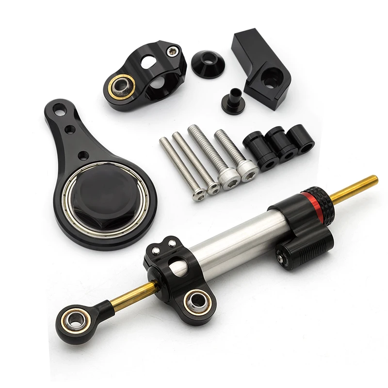 لكاواساكي نينجا ZX-6R ZX636 ZX - مراجعة Steering Damper Stabilizer Kit Cnc وسعره