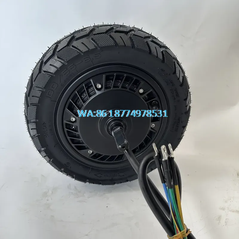 محرك محور سكوتر مزدوج Wmwmnu 1 - مراجعة 60V 5000W Brushless Hub Motor وسعره